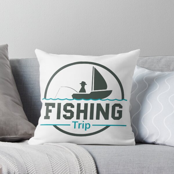 Item preview, Fishing Trip Logo Badge designed and sold by Krukowski.