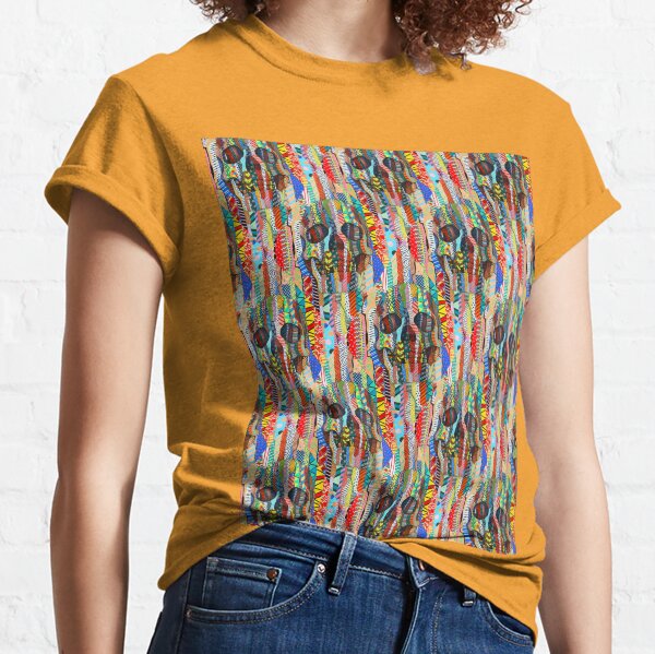 Bright SKULL | COLOR SKULL | Jackpot skulls | Tilley Skull Art | Pop art skull | Old SKULL Classic T-Shirt