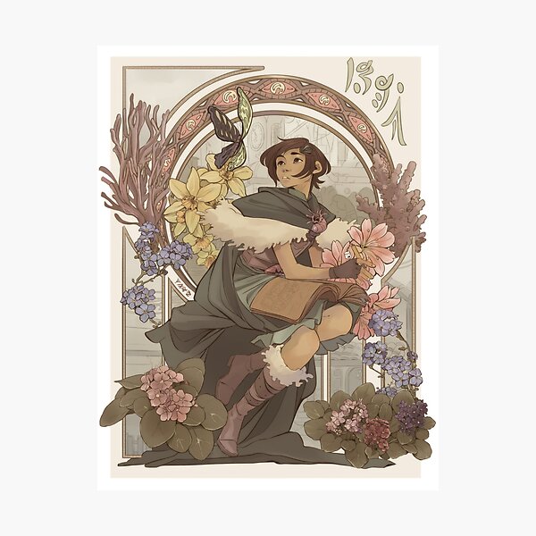 Aperçu de l'œuvre Marcy Art Nouveau créée et vendue par CuteTanuki-chan.