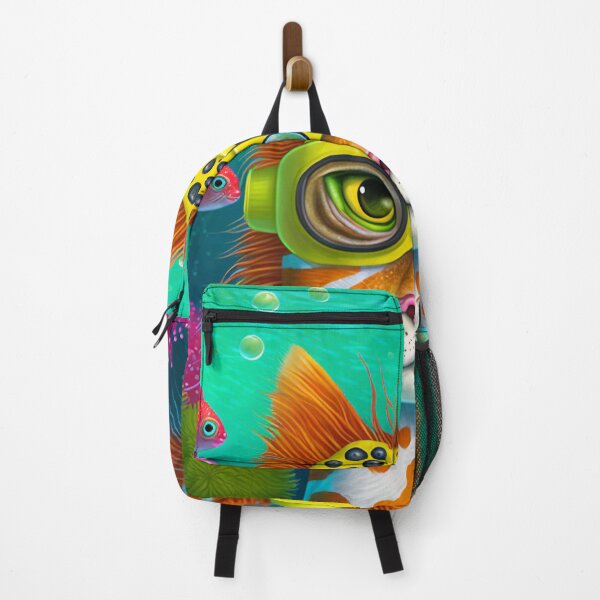 Item preview, Adventurous Cat Swimming Under the Sea designed and sold by harborhouse55.