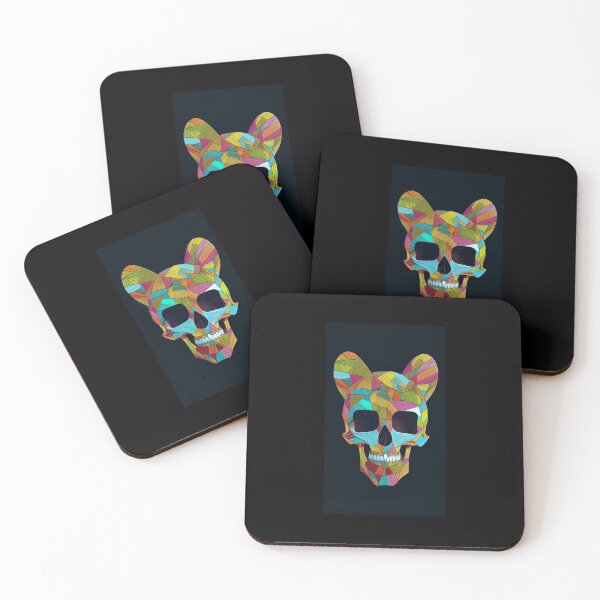 Item preview, Abstract Micky mouse skull designed and sold by ElsieVirgo91.