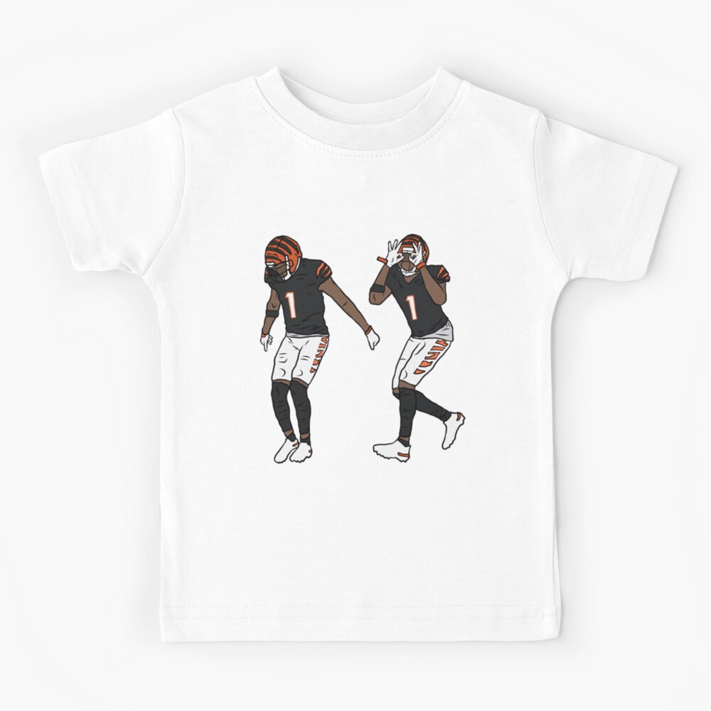 ForBostonClothing Youth Cincinnati Bengals Jamarr Chase Griddy T-Shirt