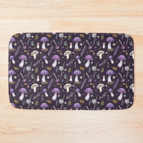 Item preview, A Contrasting Nature-Inspired Pattern in Violet Tones designed and sold by Forest of Wonders.