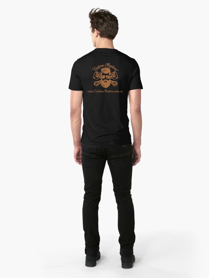 Alternate view of Copper Custom Masters Slim Fit T-Shirt