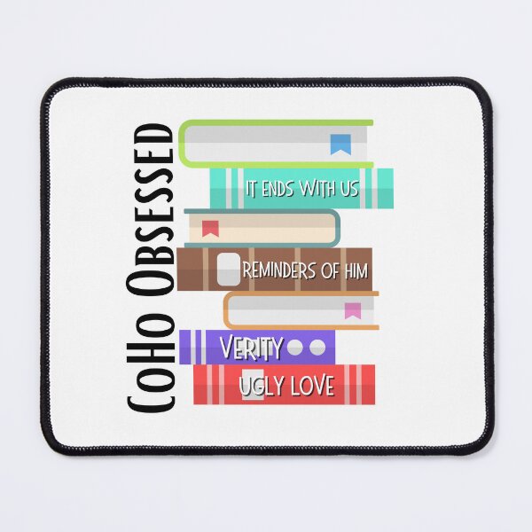 Item preview, CoHo Obsessed Its A CoHo Thing Colleen Hoover open Book T-shirt designed and sold by Nerdygirlteez.