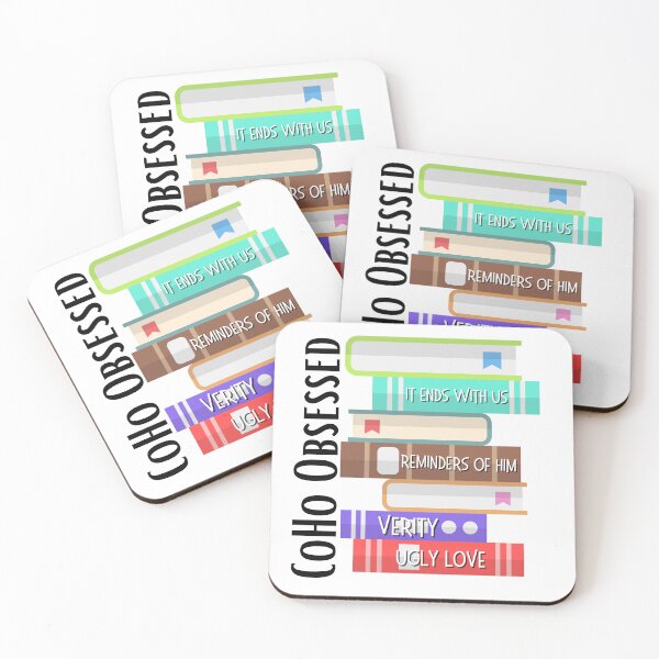 Item preview, CoHo Obsessed Its A CoHo Thing Colleen Hoover open Book T-shirt designed and sold by Nerdygirlteez.