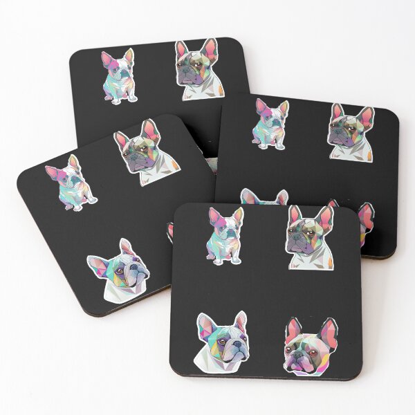Item preview, Technicolor Bulldogs designed and sold by MidJourneymen.