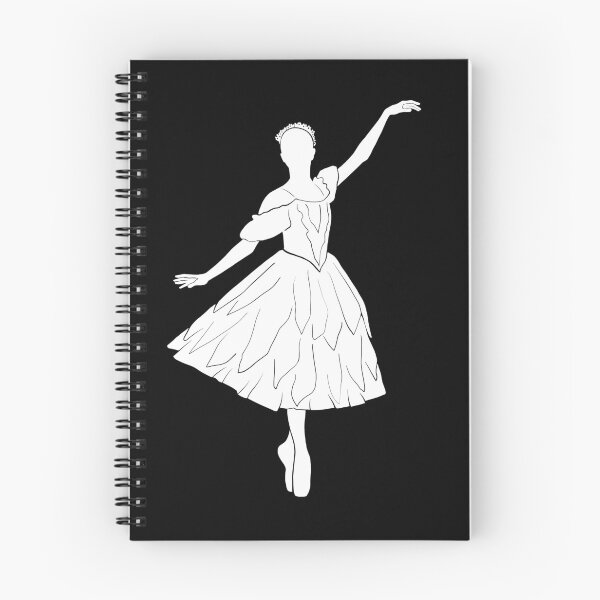 Item preview, The Nutcracker Waltz of the Snowflakes Silhouette White designed and sold by Claudia McBain.
