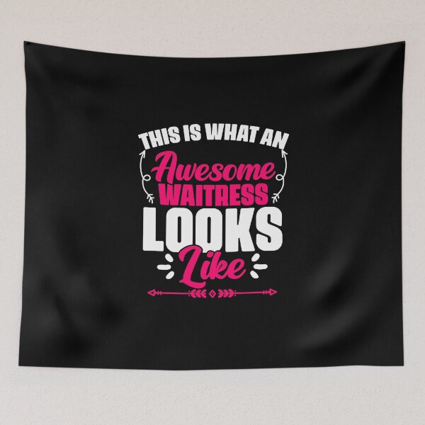 Item preview, Funny This Is What An Awesome Waitress Looks Like Waitstaff designed and sold by Nessshirts.