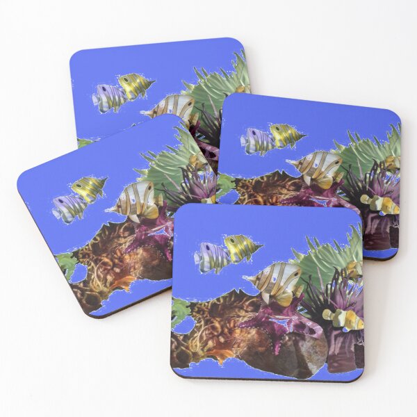 Item preview, Tangs, Angels Swimming on Coral Reef designed and sold by killies.
