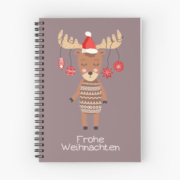 Item preview, Frohe Weihnachten, Weihnachtskarte, happy Christmas in German, merry Christmas in German, German Christmas  designed and sold by Pommallina.