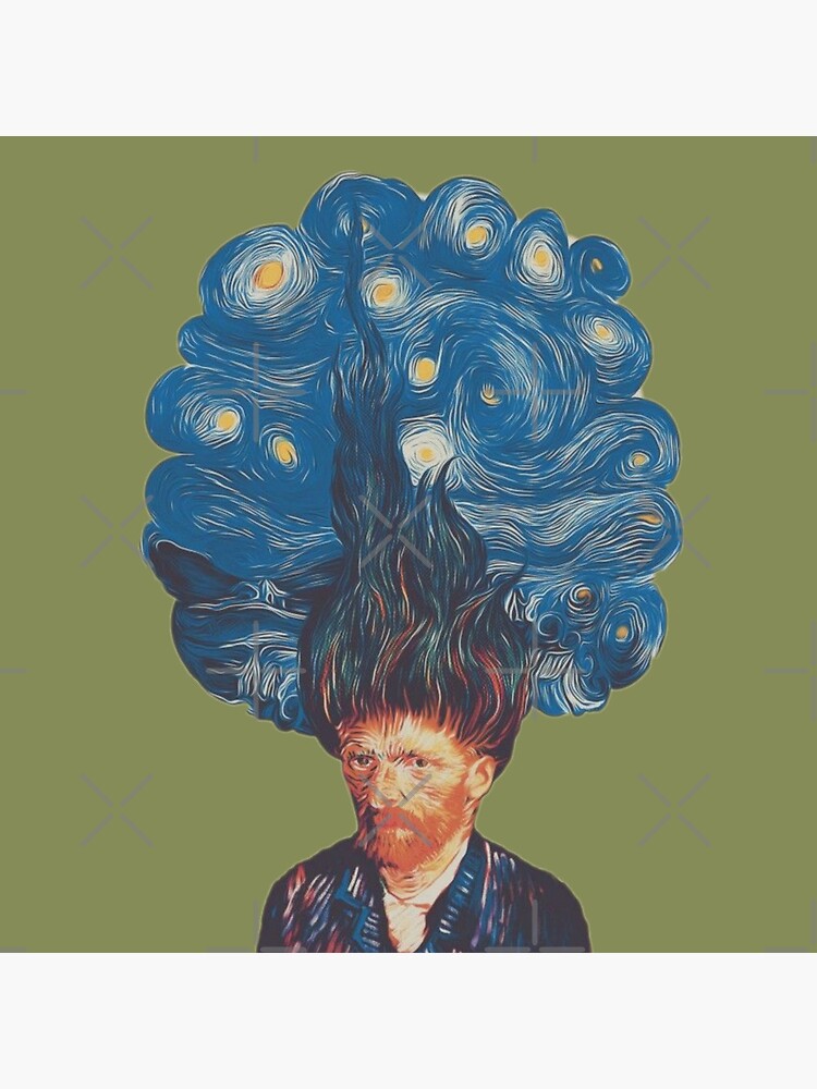 Van Gogh Stickers by Gold Target, Redbubble