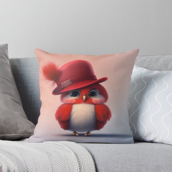 Item preview, Tophat With A Feather On An Cutie Girly Owl designed and sold by InsterDesign.