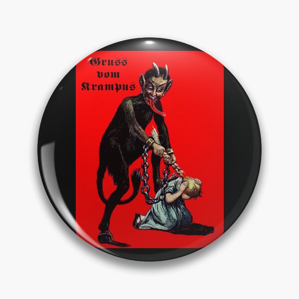 Item preview, Gruss vom Krampus designed and sold by MetalSatyrShop.
