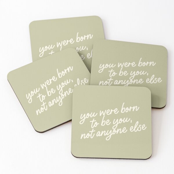 Item preview, You Were Born To Be You Quote designed and sold by bykirstco.