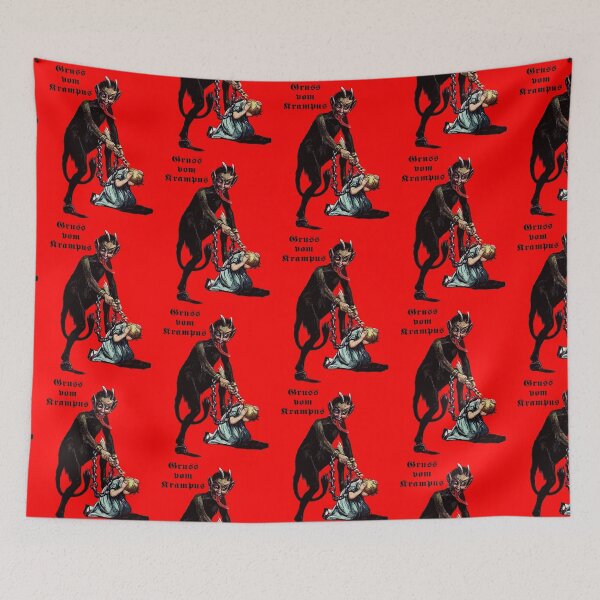 Item preview, Gruss vom Krampus designed and sold by MetalSatyrShop.