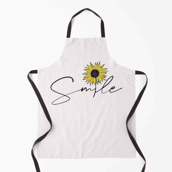 Item preview, Smile Quote Sunflower designed and sold by HappyLifeCreate.