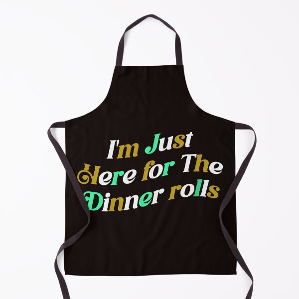 Item preview, I'm Just Here For The Dinner Rolls Retro Thanksgiving Bread designed and sold by Leyel ⭐⭐⭐⭐⭐.
