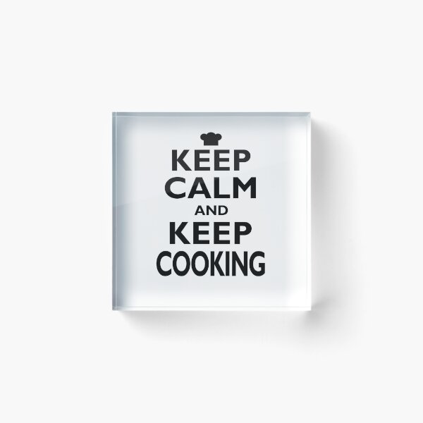 Item preview, Cooking Keep Calm Chef Birthday designed and sold by smily-tees.