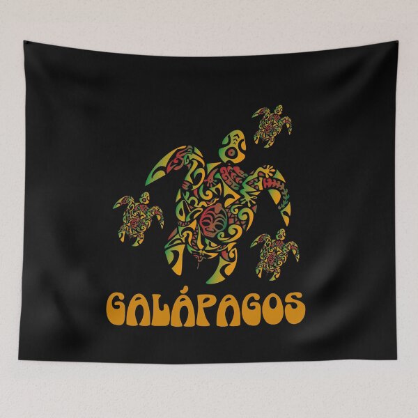 Item preview, Copy of Galapagos Islands Sea Turtle Tribal Pattern Scuba Diving designed and sold by Anthlete.