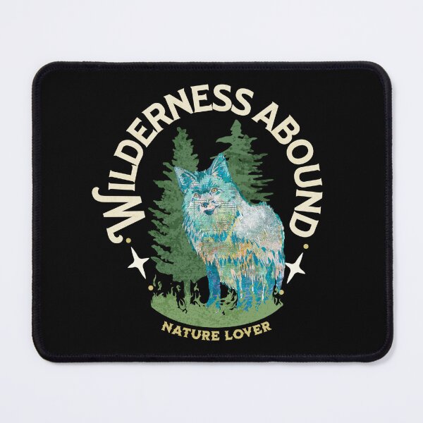 Item preview, Wilderness Abound Forest Fox for Nature Lovers designed and sold by ginaisarty.