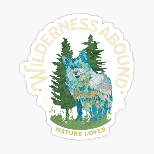 Item preview, Wilderness Abound Forest Fox for Nature Lovers designed and sold by ginaisarty.