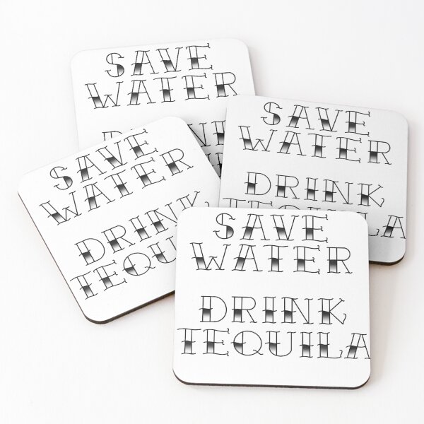 Item preview, Save water…drink tequila! designed and sold by SunkBubble.