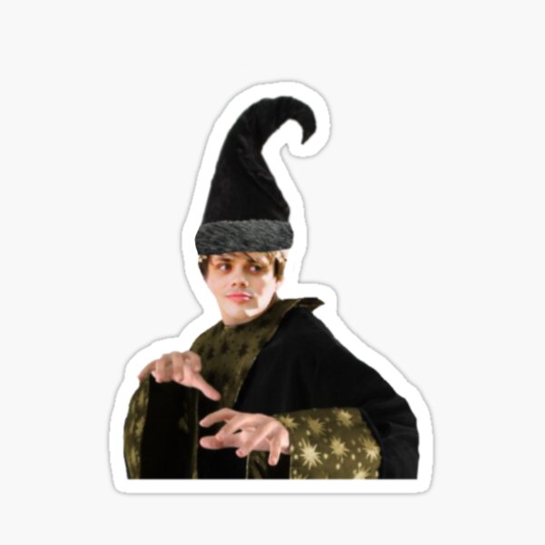 Crabstickz wizard Sticker