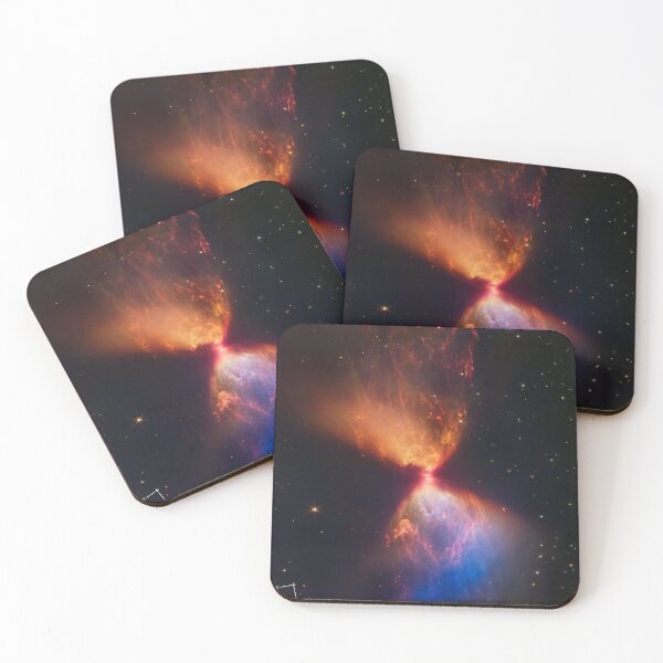 Item preview, James Webb Space Telescope L1527 and Protostar (NIRCam Compass Image) designed and sold by bolkibox.