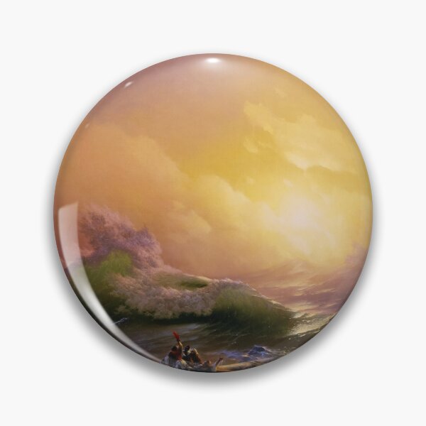 Item preview, The Ninth Wave by Hovhannes Aivazovsky Remastered Xzendor7 Old Masters Reproductions designed and sold by Xzendor7 Digital Art Creations.