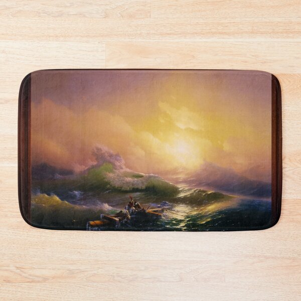 Item preview, The Ninth Wave by Hovhannes Aivazovsky Remastered Xzendor7 Old Masters Reproductions designed and sold by Xzendor7 Digital Art Creations.