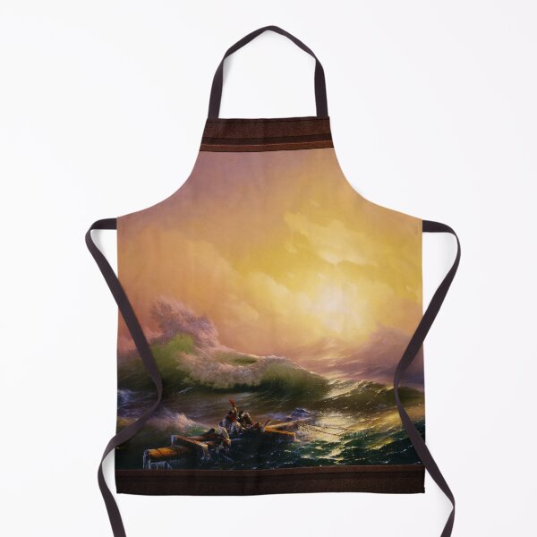 Item preview, The Ninth Wave by Hovhannes Aivazovsky Remastered Xzendor7 Old Masters Reproductions designed and sold by Xzendor7 Digital Art Creations.