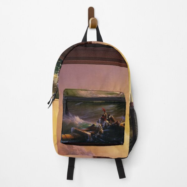 Item preview, The Ninth Wave by Hovhannes Aivazovsky Remastered Xzendor7 Old Masters Reproductions designed and sold by Xzendor7 Digital Art Creations.