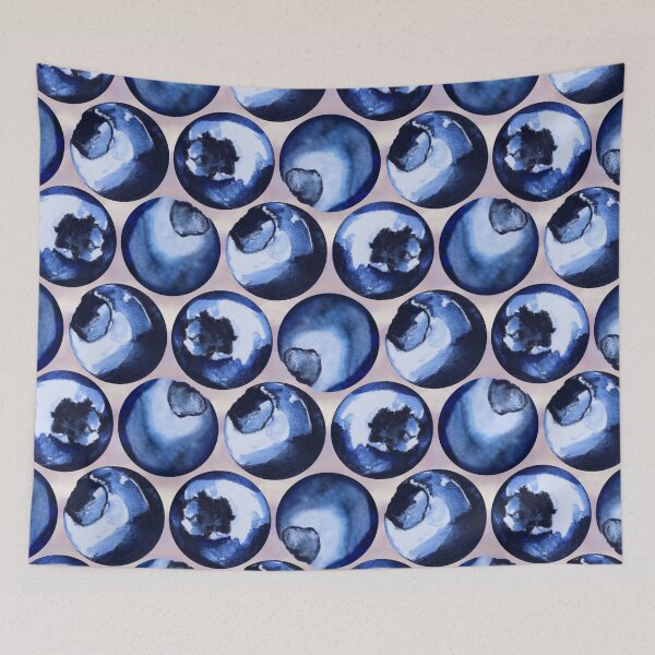 Item preview, Blueberries and Cream designed and sold by katrinaroman.