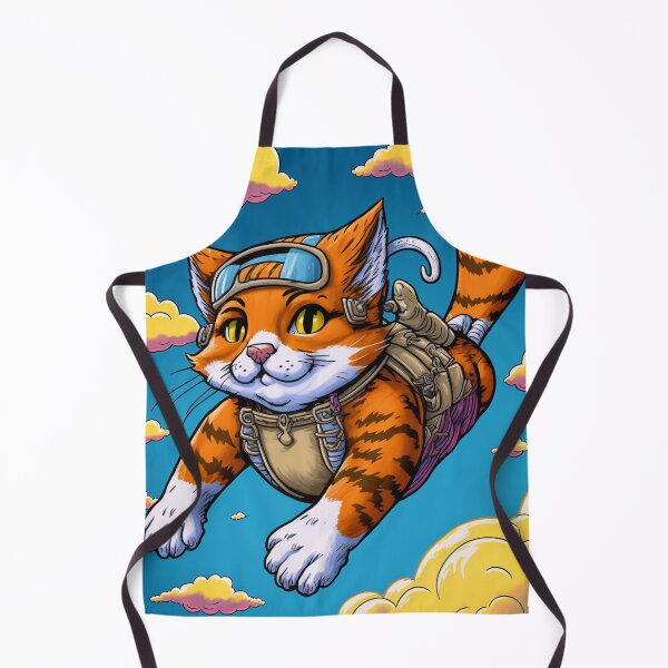 Item preview, Adventurous Cat Sky Diving designed and sold by harborhouse55.