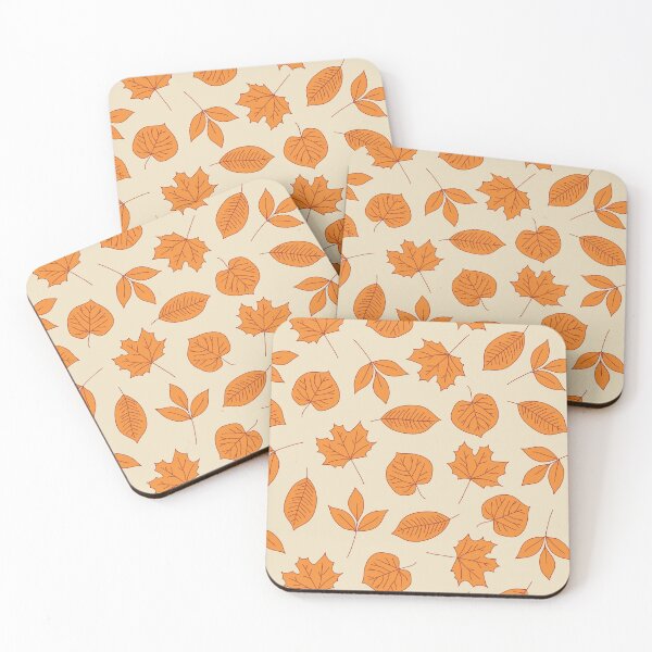 Item preview, Scattered Orange Fall Leaves  designed and sold by OkayKaylaMarie.