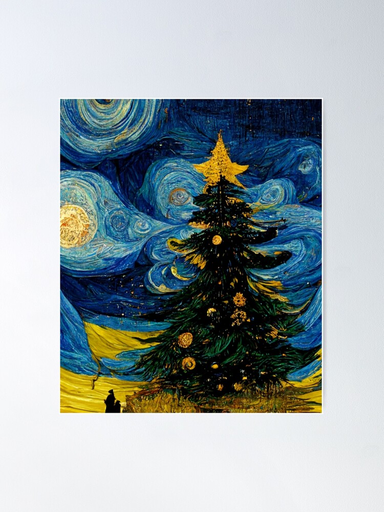 Starry Remake Poster Painting canvas 16*24 inch online