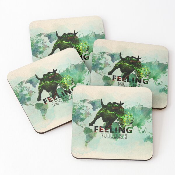 Item preview,  Stock Market Gift, Gift for traders, stock market, options, crypto, forex and day traders. Stock market bull, Female trader gift, Feeling Bullish designed and sold by TradingTeesKids.