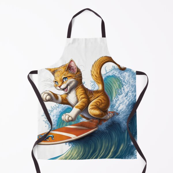 Item preview, Adventurous Cat Surfing designed and sold by harborhouse55.
