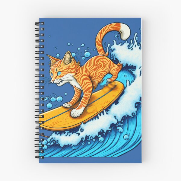 Item preview, Adventurous Cat Surfing 3 designed and sold by harborhouse55.