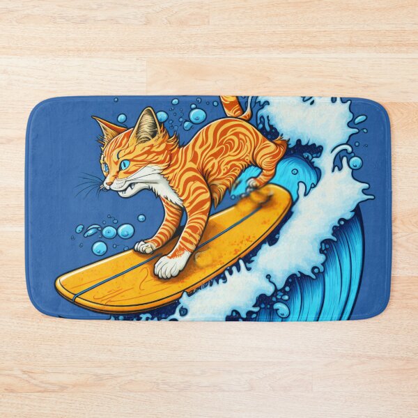 Item preview, Adventurous Cat Surfing 3 designed and sold by harborhouse55.