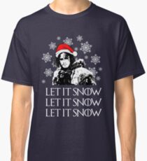 Lass es schneien - Weihnachten Classic T-Shirt