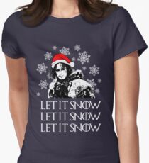 Let it snow - Christmas Women's Fitted T-Shirt