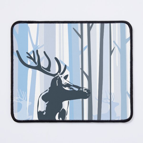 Item preview, Christmas Deer Grey designed and sold by Kritzel-Claudi.