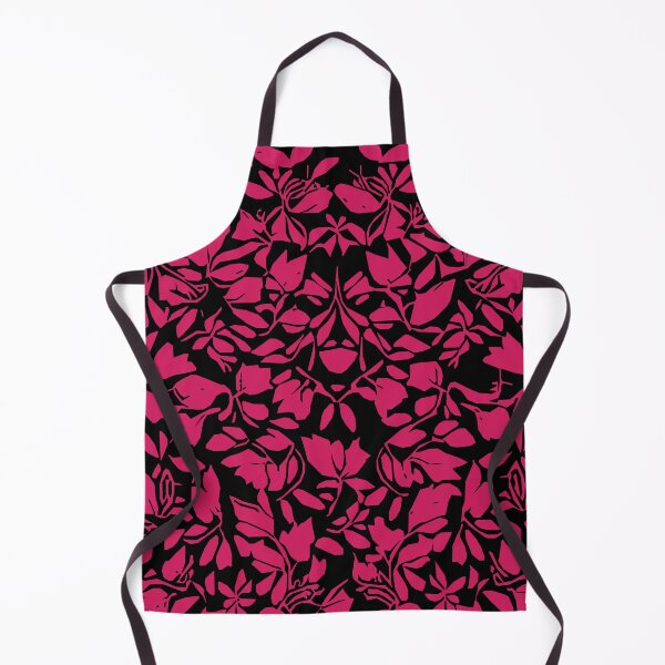 Item preview, Spring Buds, Geometric Design, In Black And Cerise Red. designed and sold by I-Desire.