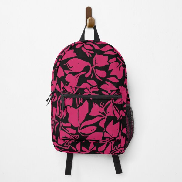Item preview, Spring Buds, Geometric Design, In Black And Cerise Red. designed and sold by I-Desire.