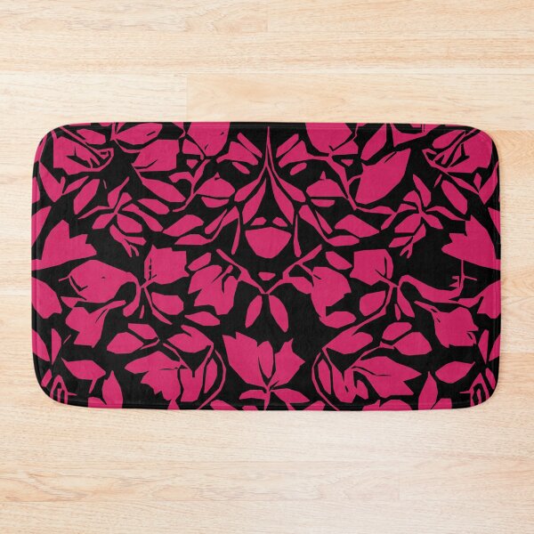 Item preview, Spring Buds, Geometric Design, In Black And Cerise Red. designed and sold by I-Desire.