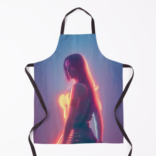 Item preview, Neon Lady Warrior designed and sold by PetrovArt.