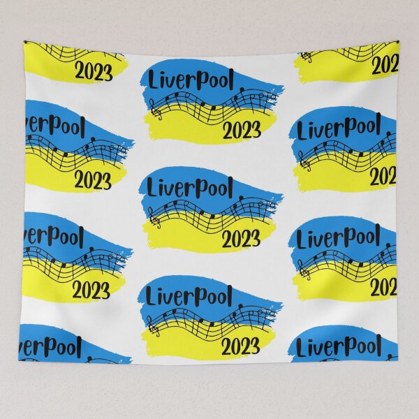Item preview, Liverpool 2023 (Eurovision) Ukraine musical design designed and sold by Mimifsud.