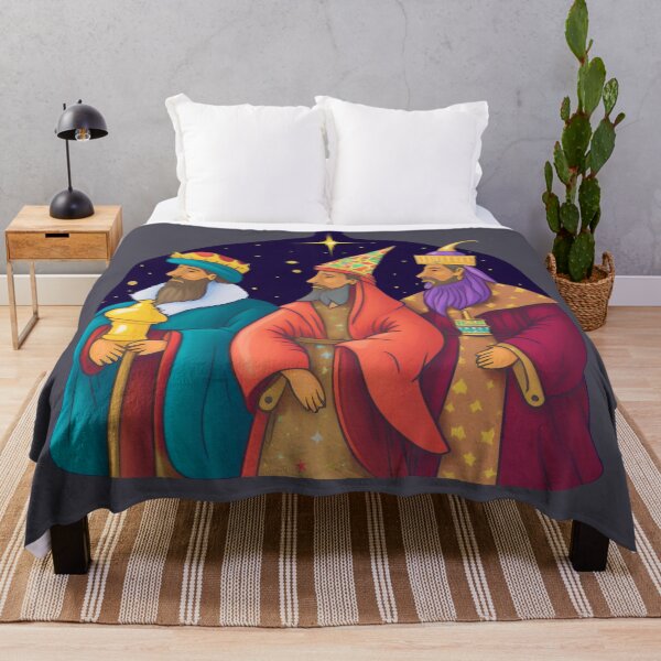 Item preview, Colorful image of Melchior, Caspar and Balthazar designed and sold by Nisyo.